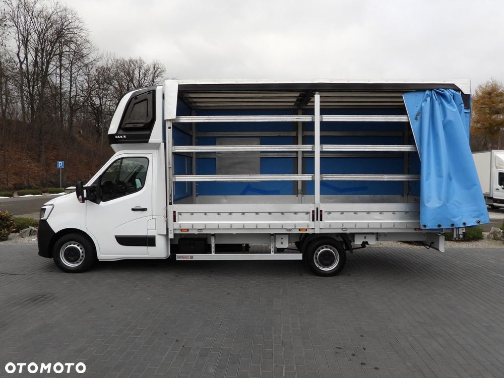 Renault MASTER PLANDEKA 10 PALET TEMPOMAT NAWIGACJA LEDY PNEUMATYKA KLIMATYZACJA  165KM - 9