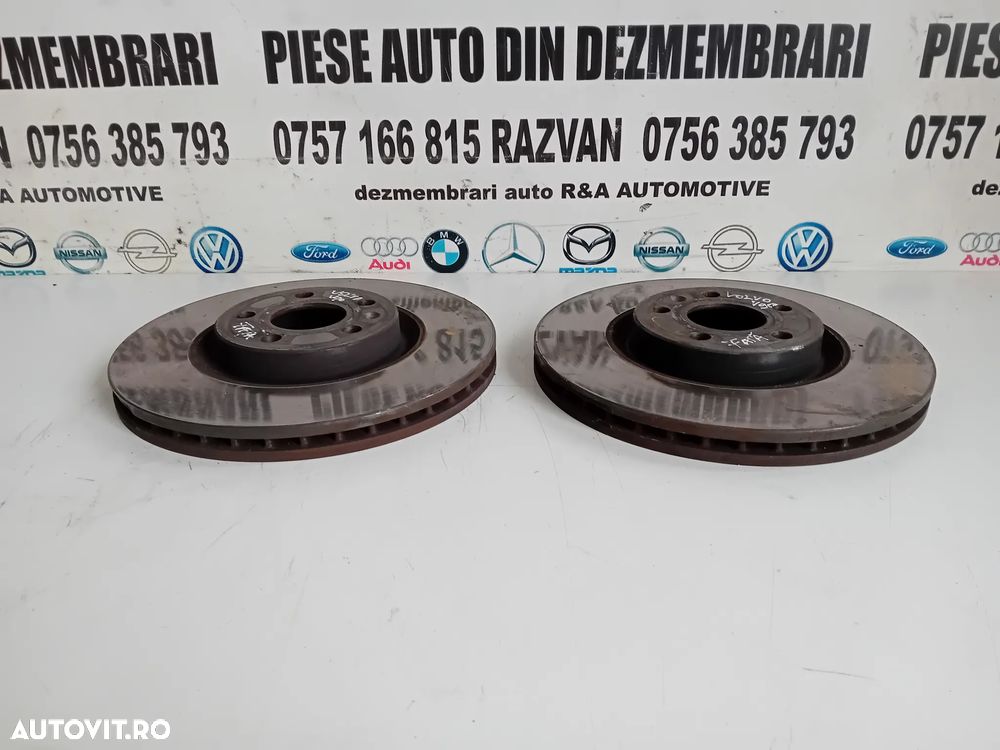 Set 2 Discuri Frana Fata Volvo S90 V90 2.0 D An 2016+ Diametru 25,5 In stare F Buna - 2