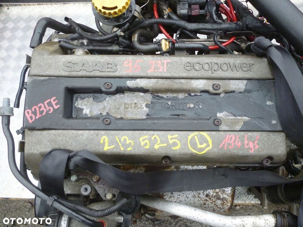SILNIK KOMPLETNY SAAB 95 2.3T B235E 194 TYS - 2