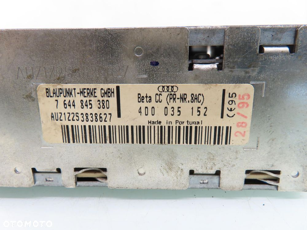 RADIO KASETA AUDI A4 B5 4D0035152 - 4