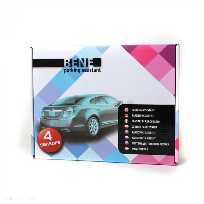 Kit senzori parcare spate cu display culoare negru - 2