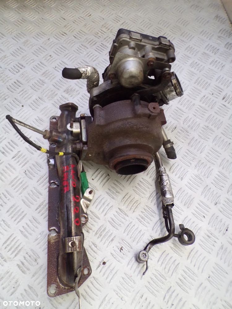 TURBOSPRĘŻARKA LAND ROVER RANGE ROVER EVOQUE JAGUAR XF 2.2 D 9676272680 - 2