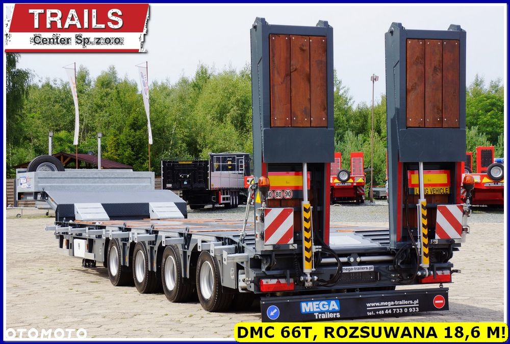 Inny Niska podłoga 4-osie, rozciągana dł. 18,60 m,  własne PTO, NAJAZDY HYDRAULICZNE. !!! - 8