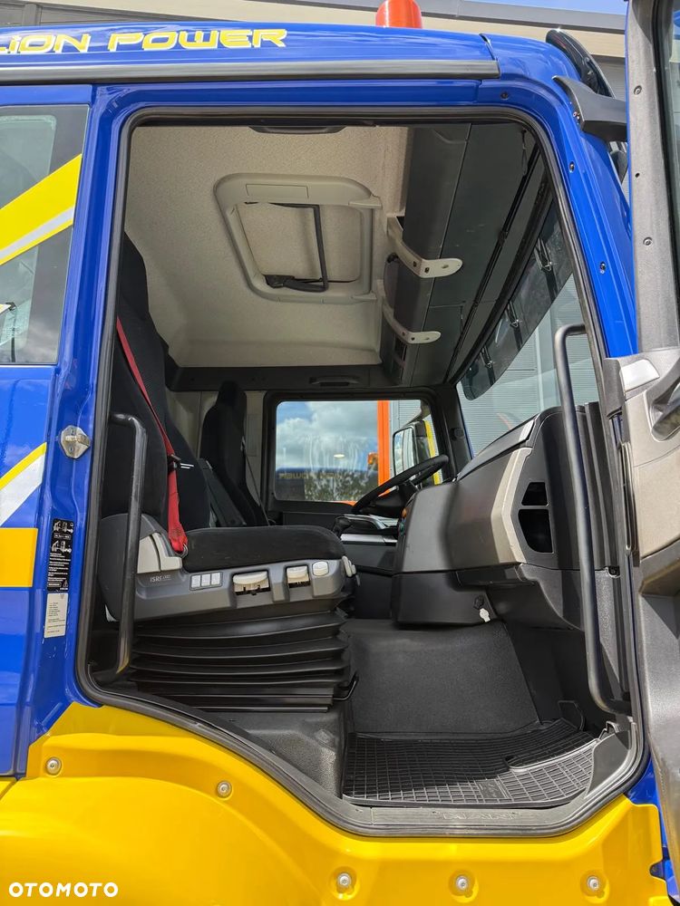 MAN TGS TGX 26.360 E5 laweta uniwersalna 9,36m + Dźwig HDS HMF 1420 K2 / platforma do przewozu kontenerów / pomoc drogowa / platforma / kran krane dzwig hds żuraw - 33