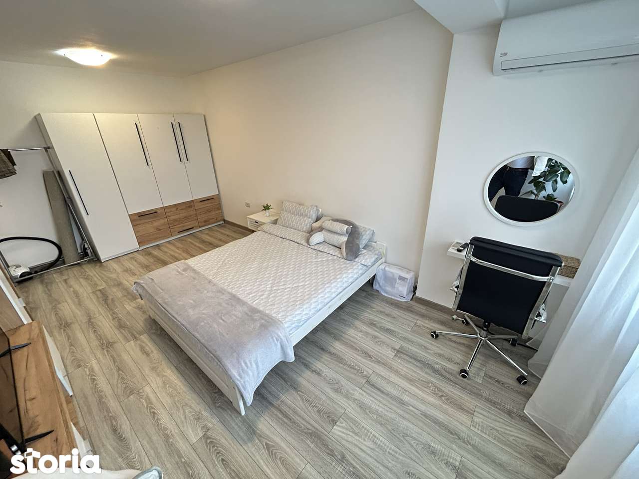 1 Cam-Buziasului-5 Min Spitalul Judetean-Aer conditionat-Mobilat-35 MP - Imagine principală: 4/13