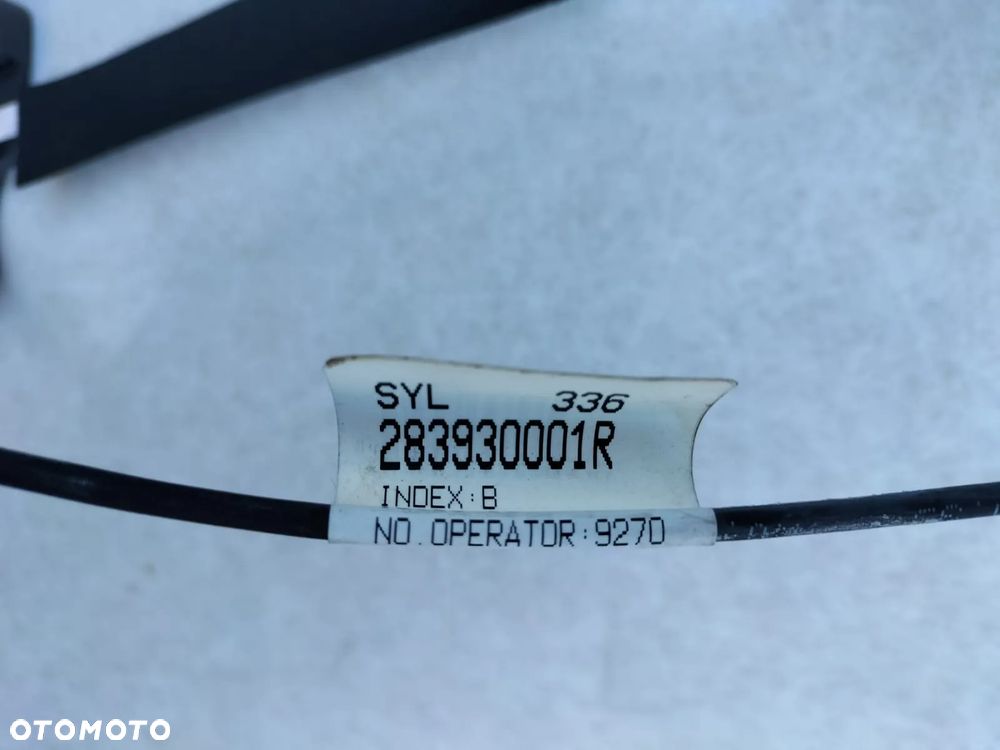 PODSUFITKA KOMPLETNA INSTALACJA WIĄZKA PODSUFITKI DACHU OSŁONA OSŁONY PRZECIWSŁONECZNE SŁONECZNIK LAMPKA ZAŚLEPKA 283930001R 241600045R 739100063R RENAULT LAGUNA III 3 COUPE GT - 9