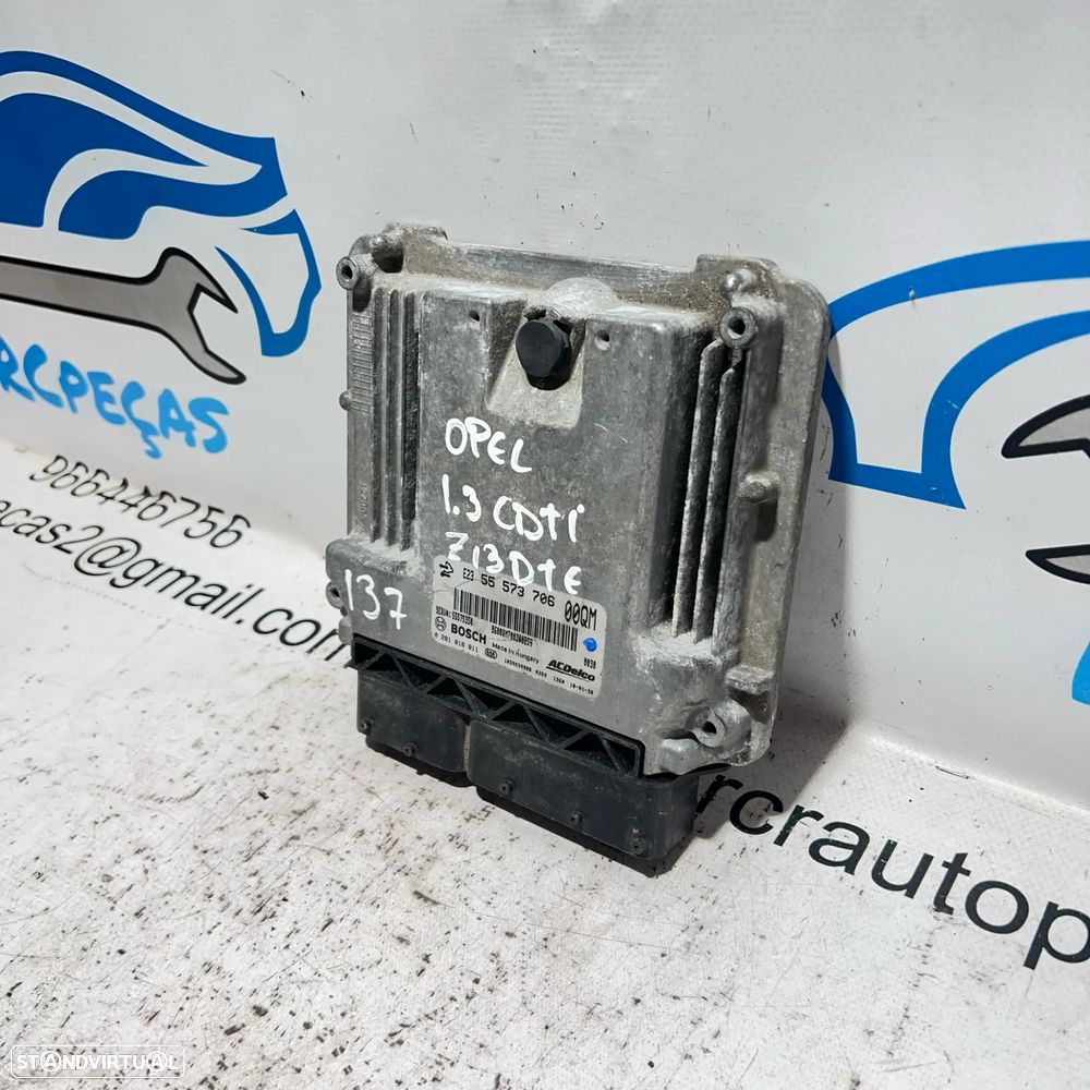 .Centralina Original Motor Bosch GM Opel 1.3 CDTI Z13DTE 55 573 706 / 0 281 016 811 - 5