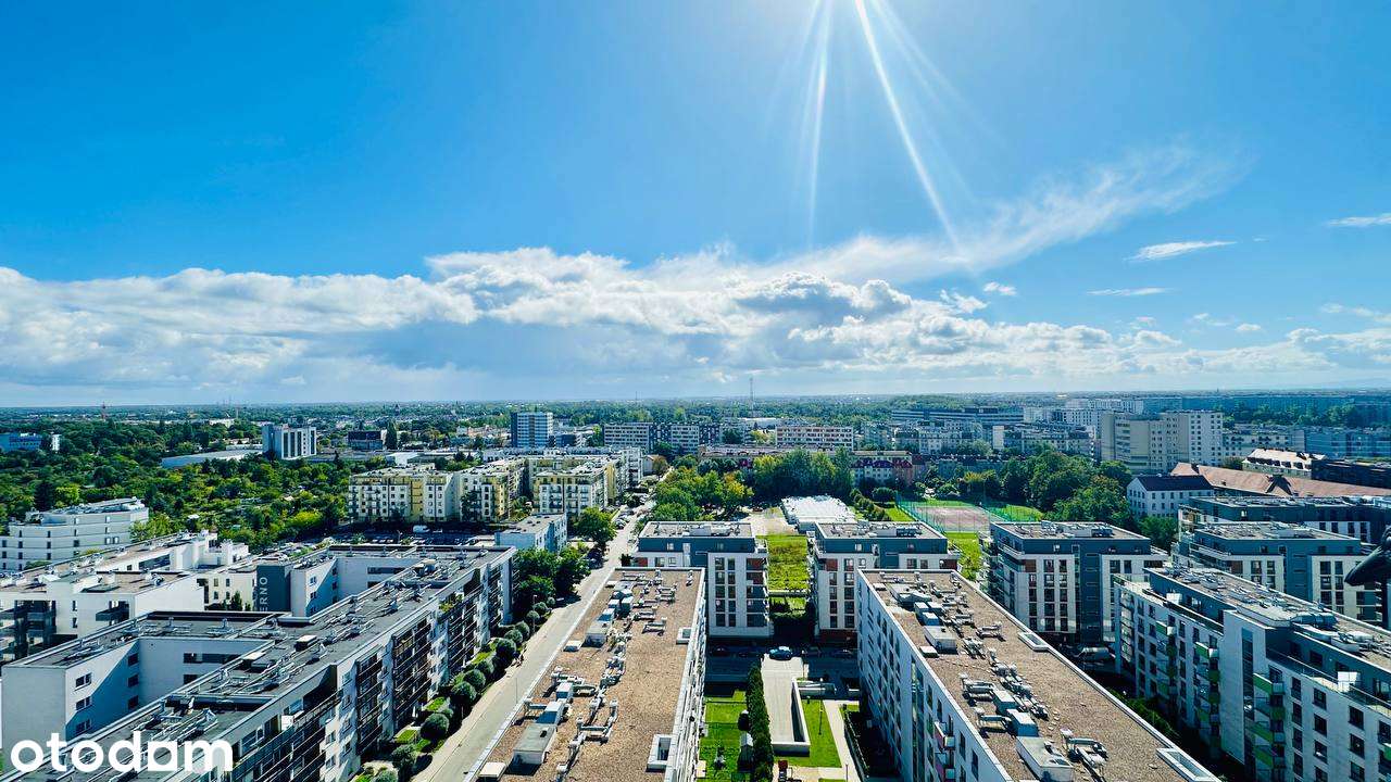 Premium 82 m² |3 pokoje | sauna | panorama Wrocławia | 2 parkingi