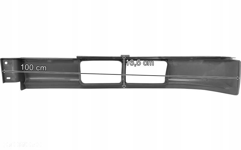 mercedes actros spoiler z 2 otw. prawy (niski) 9418852625 - 2