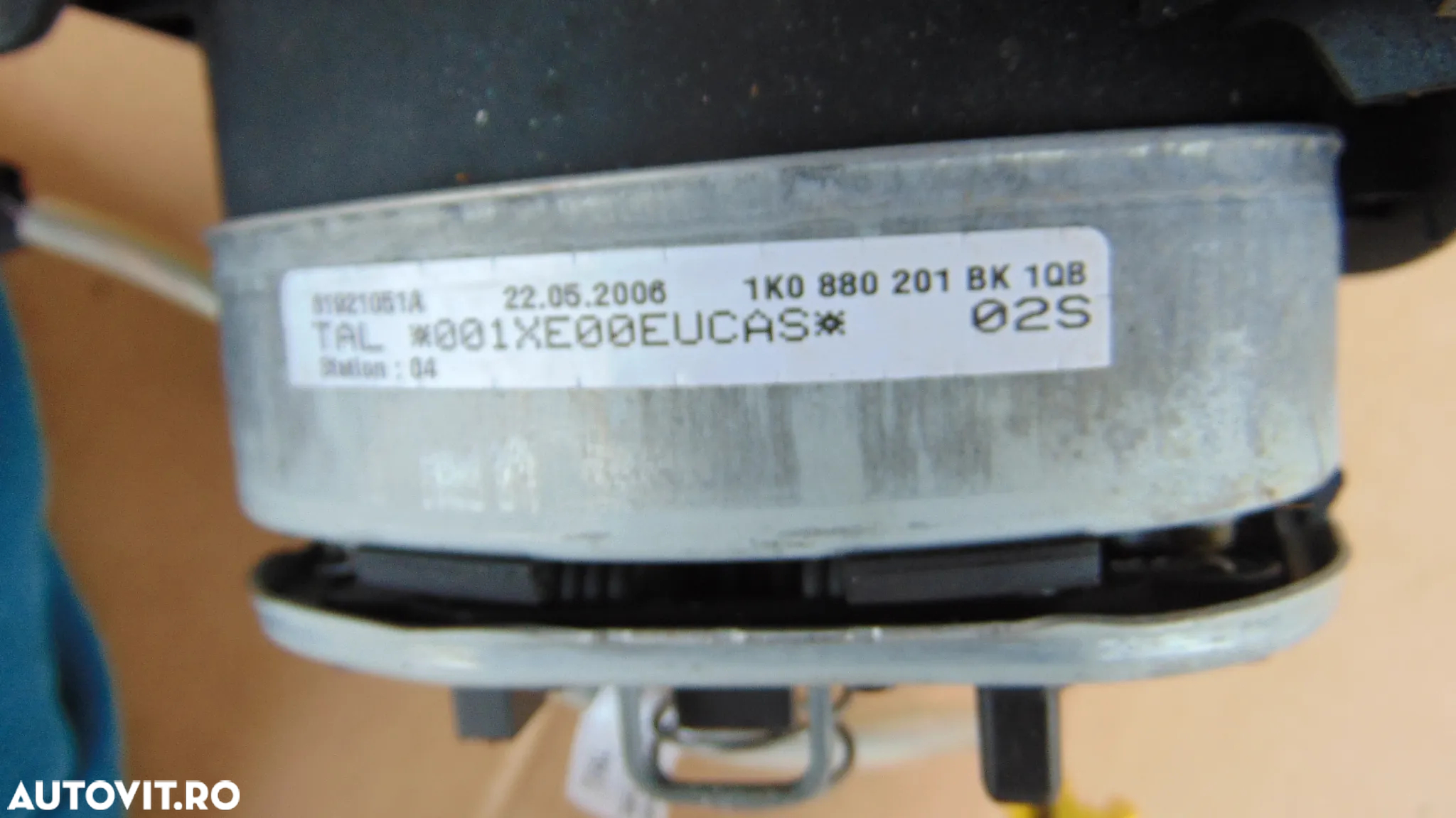 Airbag volan VW eos scirocco golf 6 airbag sofer dezmembrez eos 2.0 fsi - 6