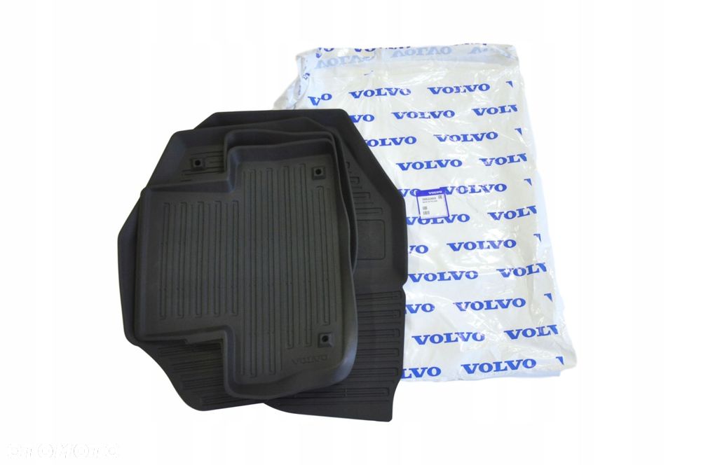 VOLVO XC60 oryginalne dywaniki gumowo-welurowe OE - 3