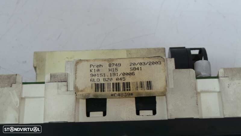 COMANDO CLIMATIZADOR SEAT CORDOBA 2003 -6L0820045 - 3