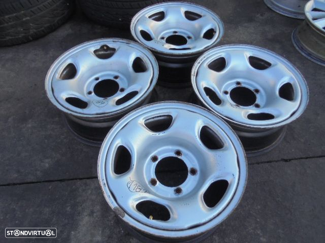 Jogo De Jantes Jgjant1189 SUZUKI GRAND VITARA 2002 2.0TDI 4X4 110CV 5P DOURADO 25 6.5Jx16 5X139.7 108.1MM - 4