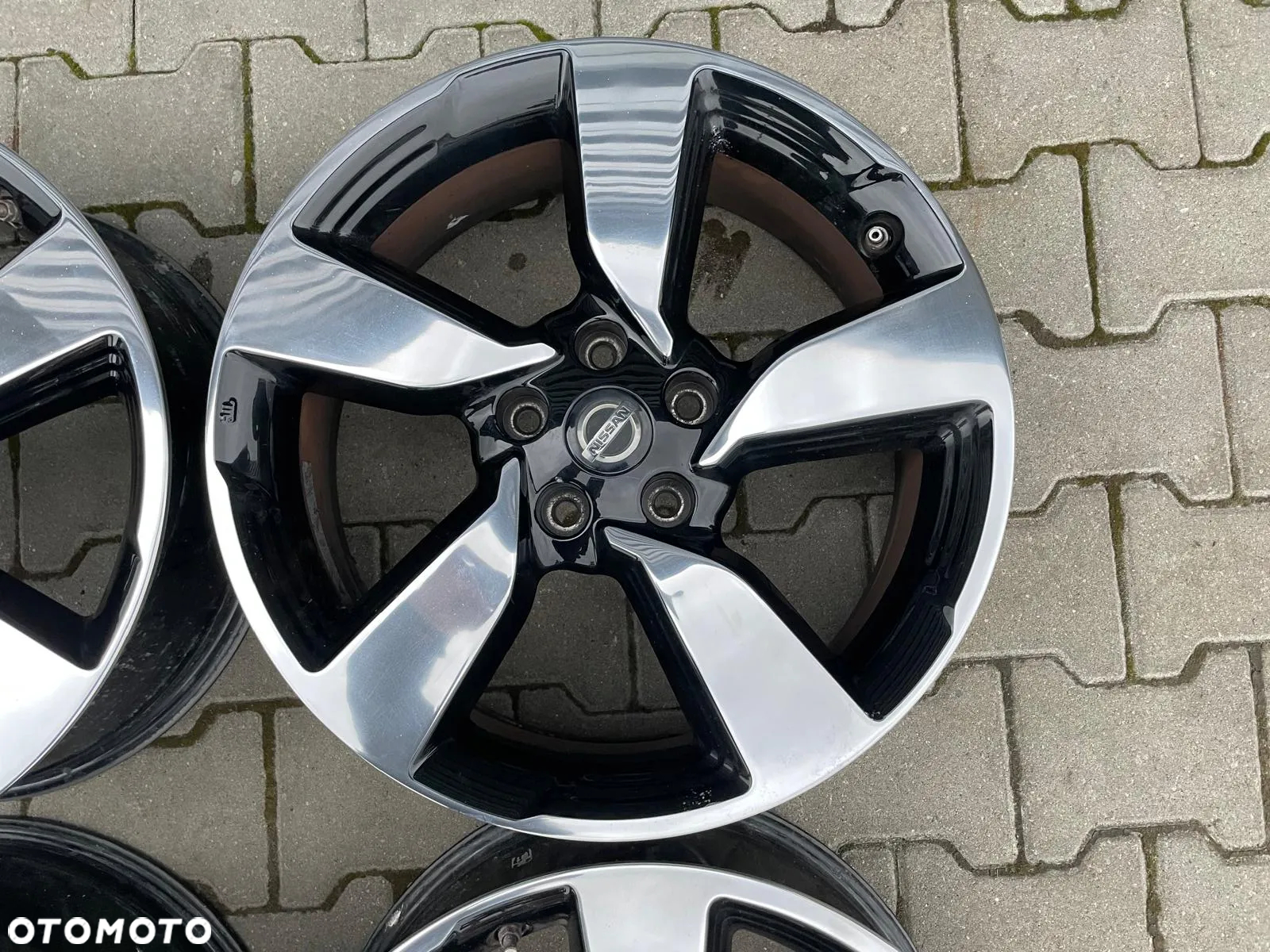 ALU FELGI NISSAN QASHQAI 7Jx18 ET40 5x114,3 N64801 4EA8A CZUJNIKI ĆIŚNIENIA - 8