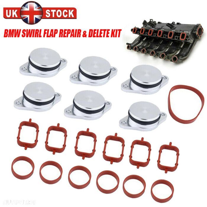 Set 6 Dopuri Doape Anulare Clapete Galerie de Admisie 32 33mm BMW M57 - 1