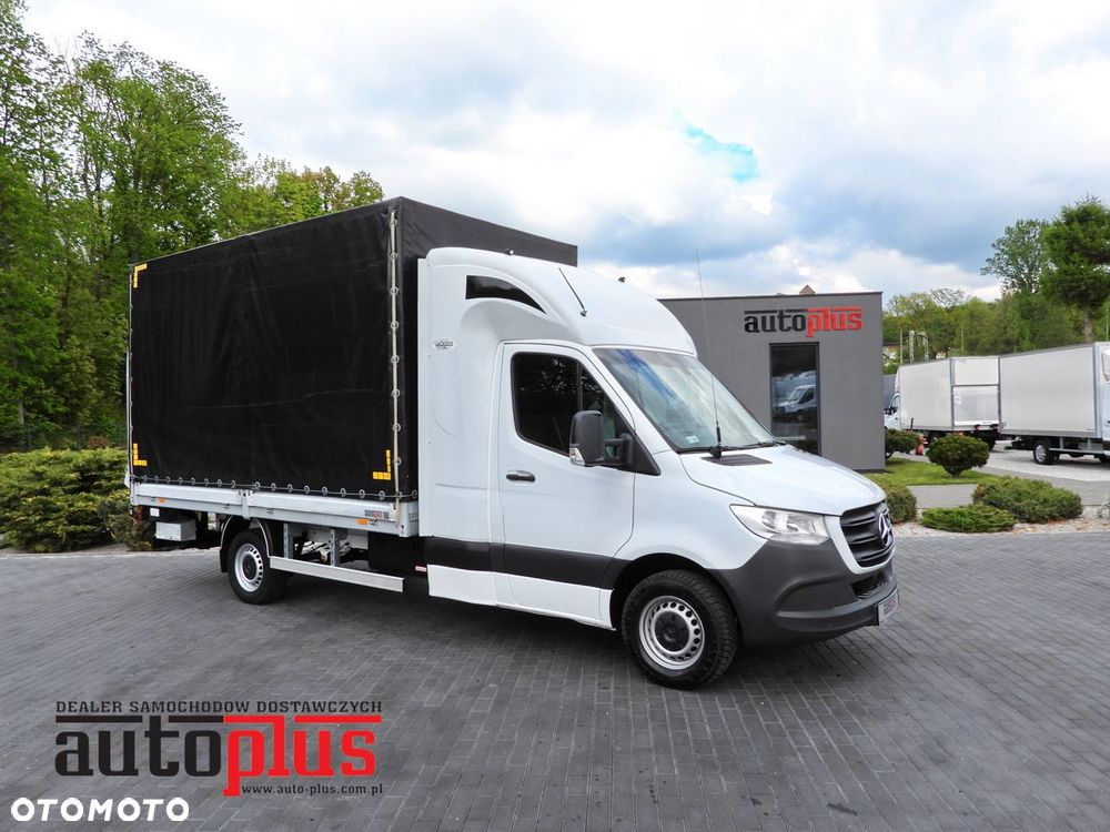 Mercedes-Benz SPRINTER 316 PLANDEKA WINDA 8 PALET WEBASTO TEMPOMAT KLIMATYZACJA  160KM - 2