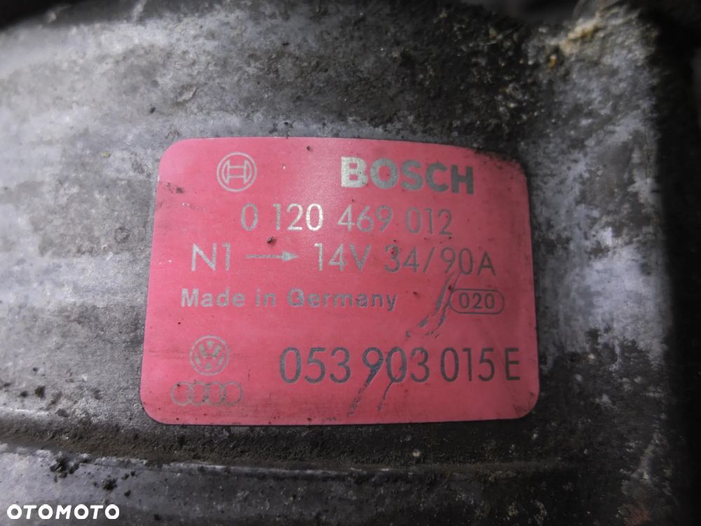 ALTERNATOR AUDI 100 2.0 91-94 0120469012 053903015E POSIADAM 2 SZT - 2