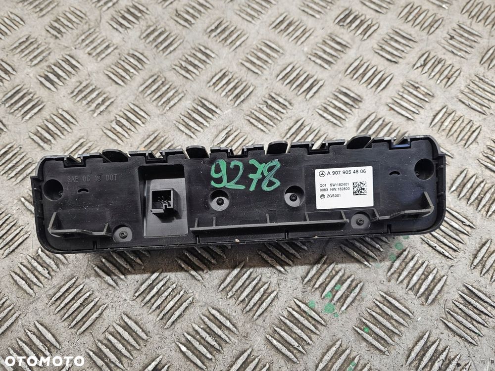 panel klimatyzacji a9079054806 mercedes sprinter 314 910 - 2