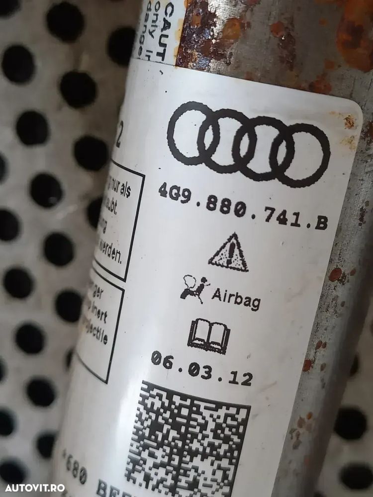 Airbag Cortina Audi A6 4G C7 Combi Variant An 2011-2012-2013-2014-2015-2016-2017-2018 Cod 4GB 4GB - - 5