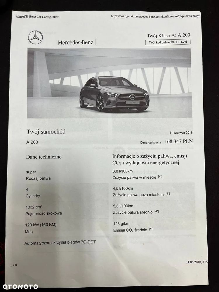 Mercedes-Benz Klasa A 200 7G-DCT - 31