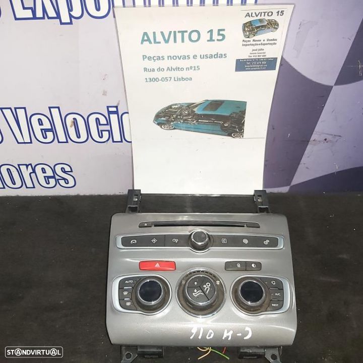 Controlo Sofagem Climatronic AC consola Central Citroen C4 2016   Ref: 9810009xf - 1