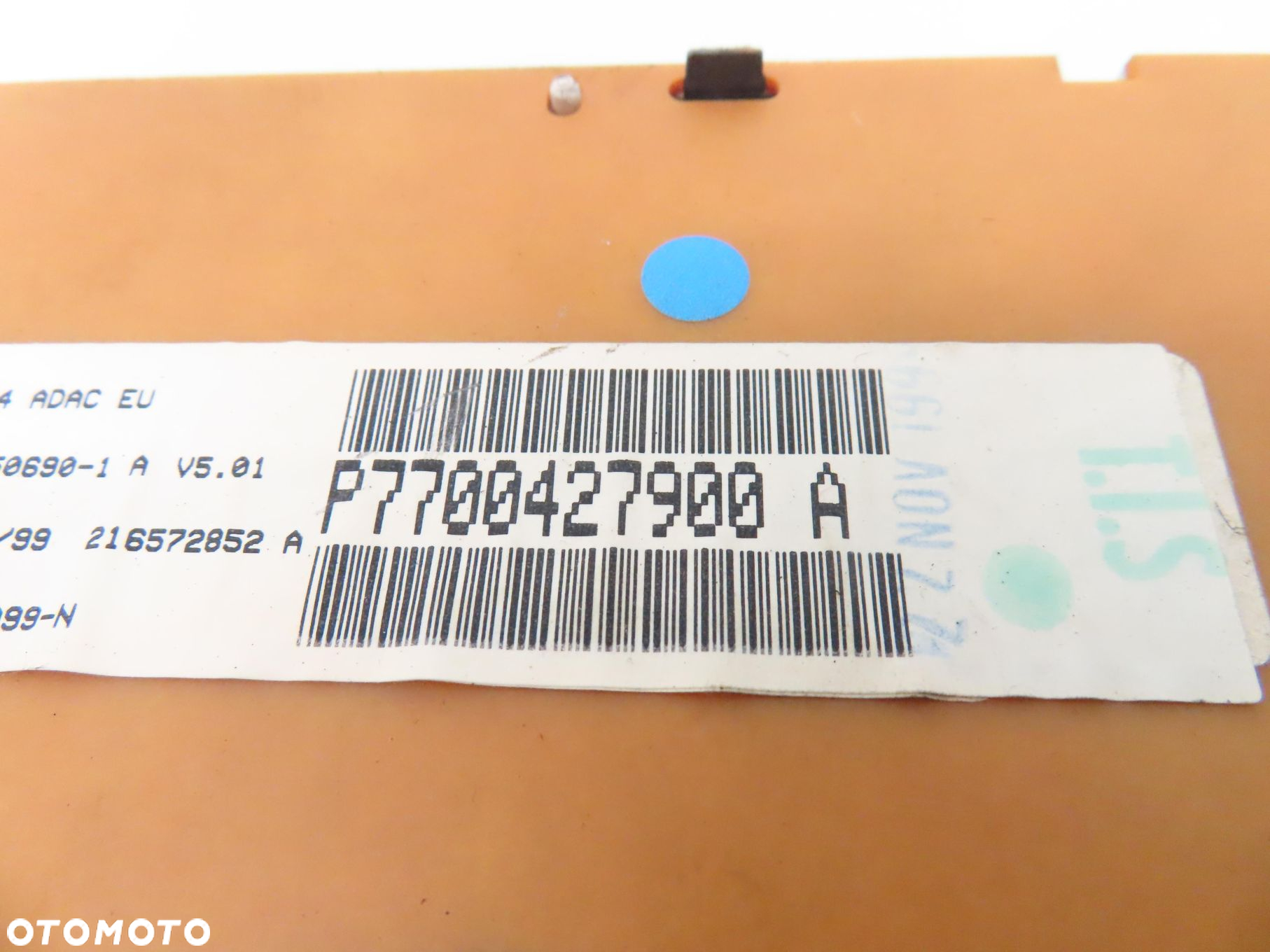 STACYJKA STEROWNIK RENAULT SCENIC I FL 1.6 S110030054A 8200035891 - 2