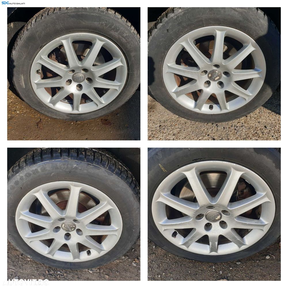 Set 4 Jante Aliaj 225 55 17 R17 5x112 Volkswagen Golf 5 2004 - 2008 [K9254] - 1