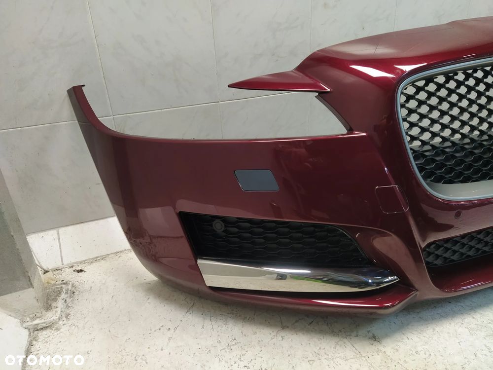 JAGUAR XF X260 ZDERZAK PRZÓD PRZEDNI KOMPLETNY 4XPDC SPRYSKIWACZE GRILL ATRAPA CHŁODNICY ZNACZEK WIĄZKA ORYGINAŁ - 9
