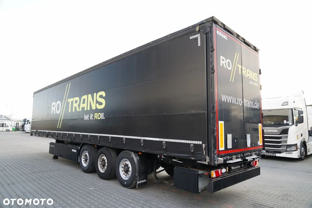 Kögel FIRANKA / STANDARD / PODNOSZONY DACH / KOSZ NA PALETY - 5