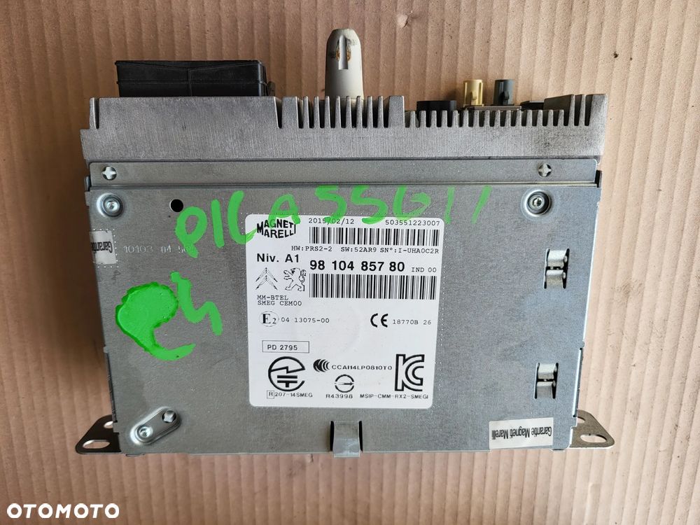 Nawigacja nawi radio oryginalne Citroen C4 Picasso II - 10