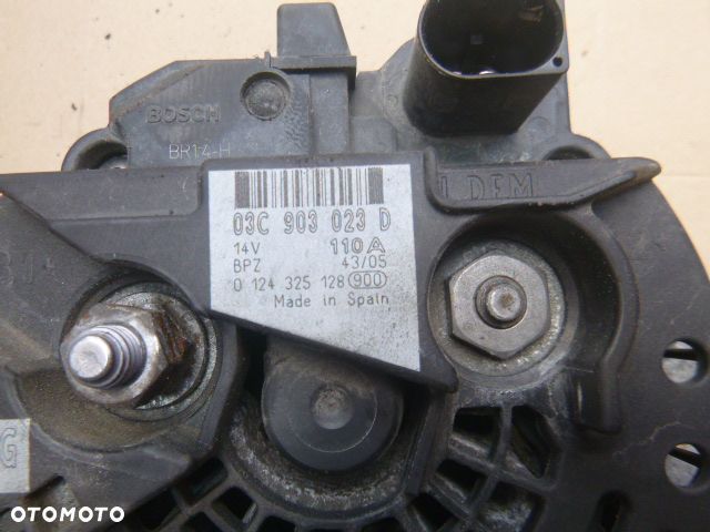 ALTERNATOR AUDI A3 8P 1.6 FSI 03C903023D 110A - 13