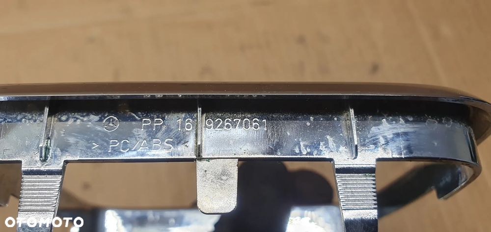 Ramka osłona lewarka tunelu dekor chrom Mercedes W169 169267061 - 7