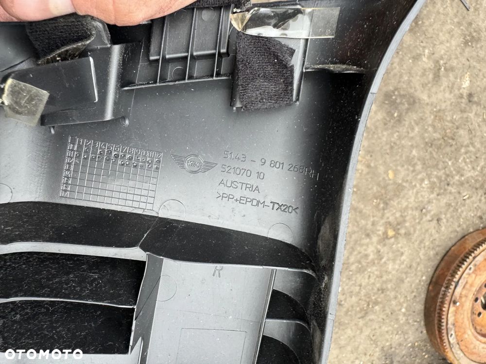 Osłona słupka MINI COUNTRYMAN R60 prawa lewa 9801267[8] - 3