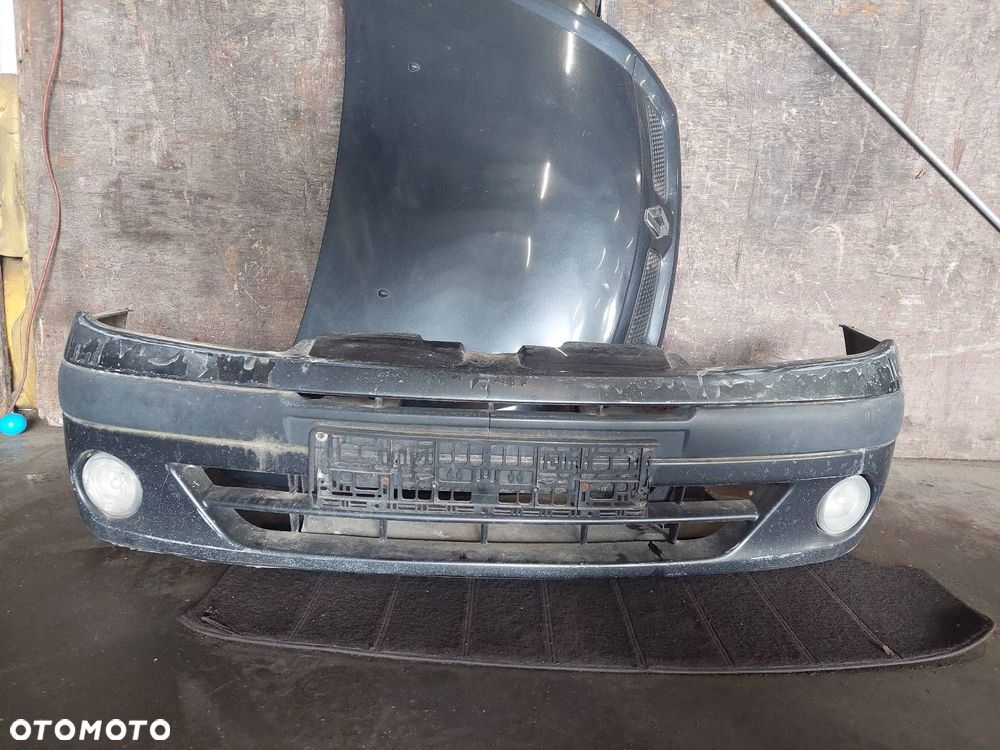 KOMPLETNY PRZÓD MASKA ZDERZAK BŁOTNIKI LAMPY RENAULT SCENIC I LIFT TEB66 - 10