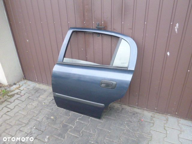 DRZWI LEWY TYŁ LEWE TYLNE OPEL ASTRA II G Z20H HB KOMPLETNE - 4