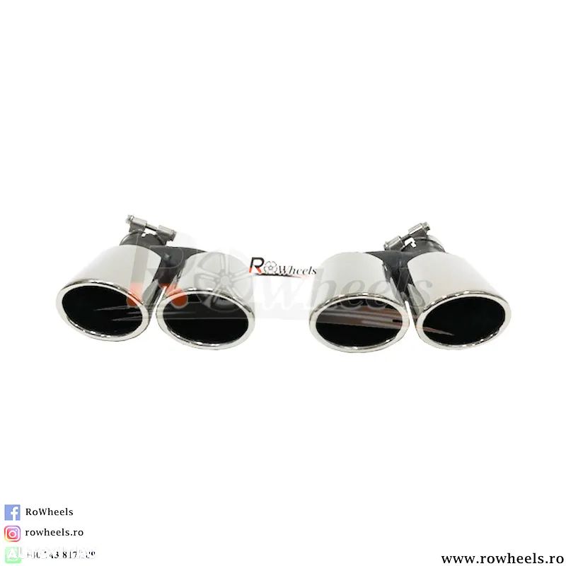 Ornamente tobe Tips evacuare auto sport AUDI A3 A4 A5 A6 A7 A8 Q3 Q5 - 2