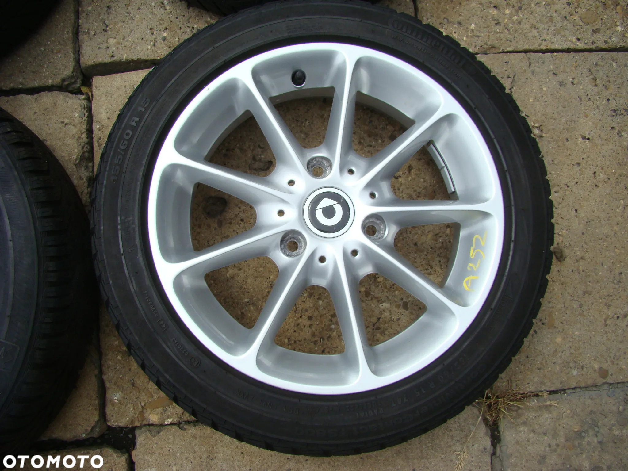a252 3x112 Smart ForTwo W451 4,5Jx15 155/60 i 5,5jx15 175/55 zima - 5