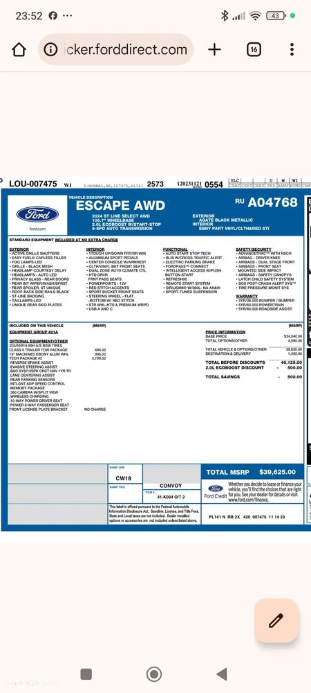 Ford Kuga 2.0 EcoBoost 4x4 Titanium - 14