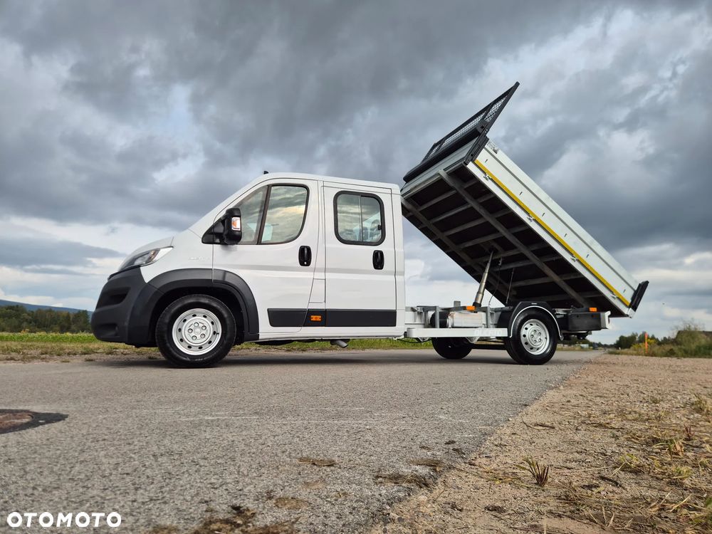 Fiat DUCATO MAXI 2.3 POWER 180KM KIPER DUBEL BRYGADÓWKA 7 0SÓB SALON PL 2017R - 5