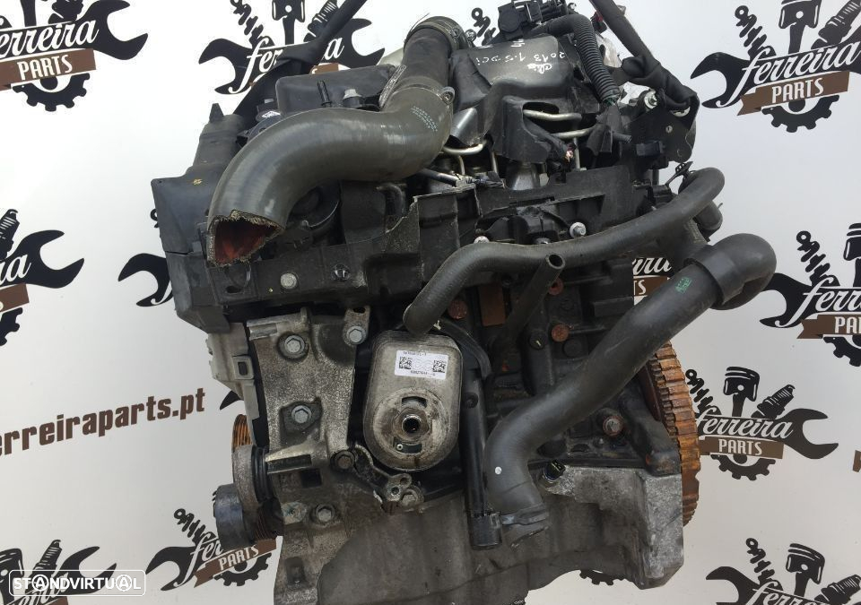 Motor Renault Clio 1.5 DCI de 2013 REF: K9K608, K9K612, K9K628, K9K638, K9K639 - 2