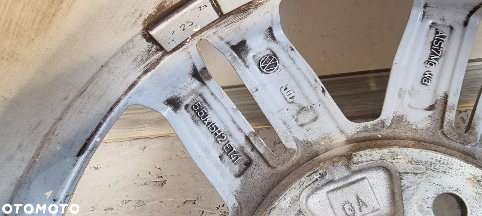 Felga aluminiowa 5,5Jx15H2 ET41 VW UP 1S0 - 7