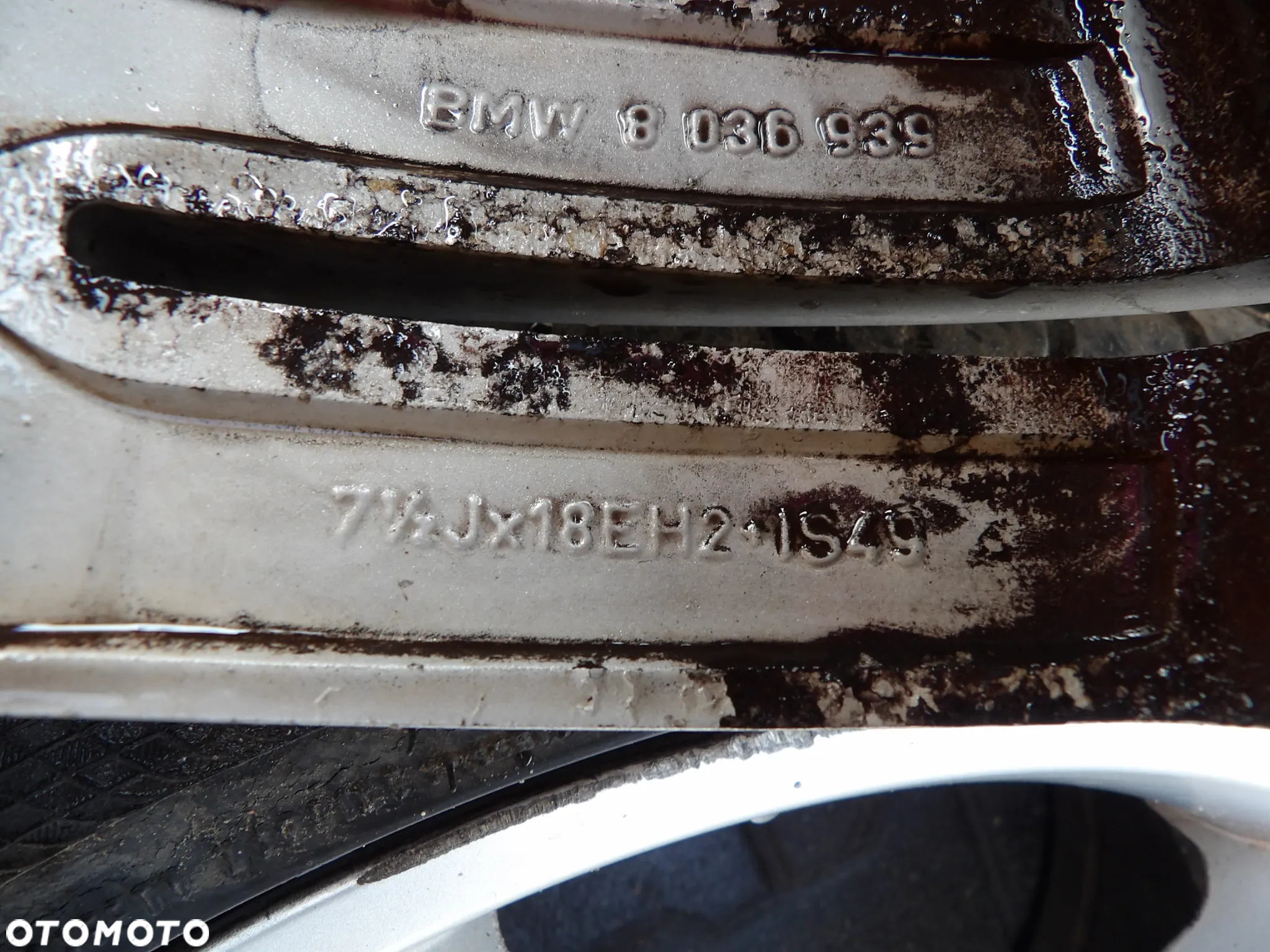 BMW - 87 - M PAKIET - FELGI ALUMINIOWE STYLING 208 - DWA ROZMIARY - 8,5Jx18 EH2 IS52 - 7,5Jx18 EH2 IS49 - 7839305  8036939 - 9