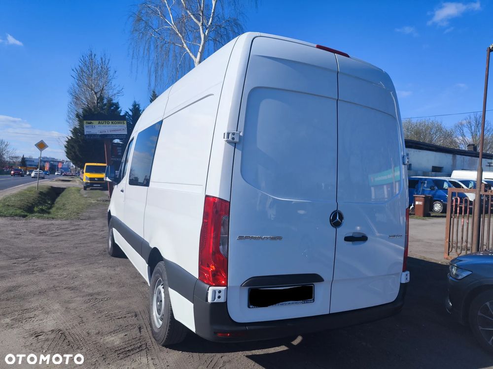 Mercedes-Benz SPRINTER wersja średnia Brygadówka 7-osobowa klima tempomat  salon Polska - 7