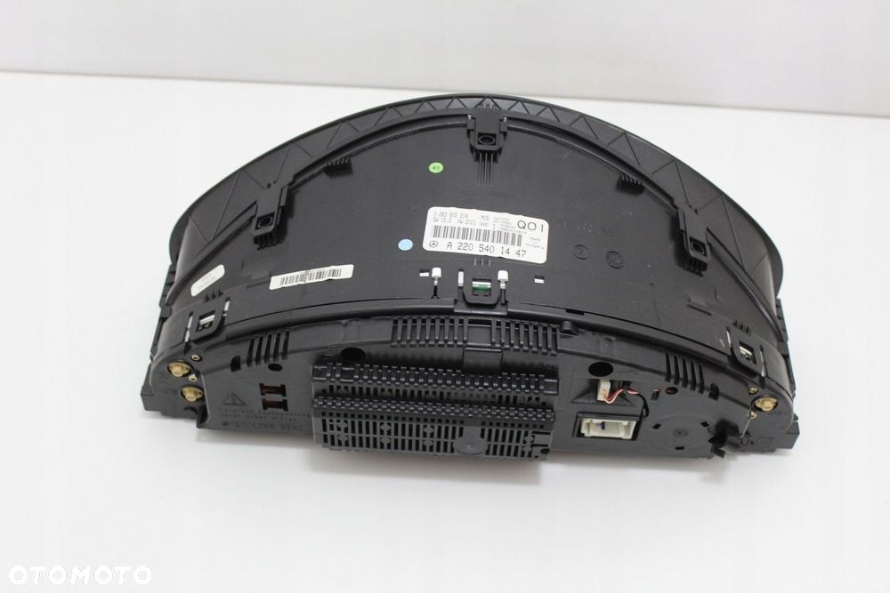 Licznik zegary w milach OE Mercedes W215 C215 CL500 Lift A2205401447 Anglik - 11