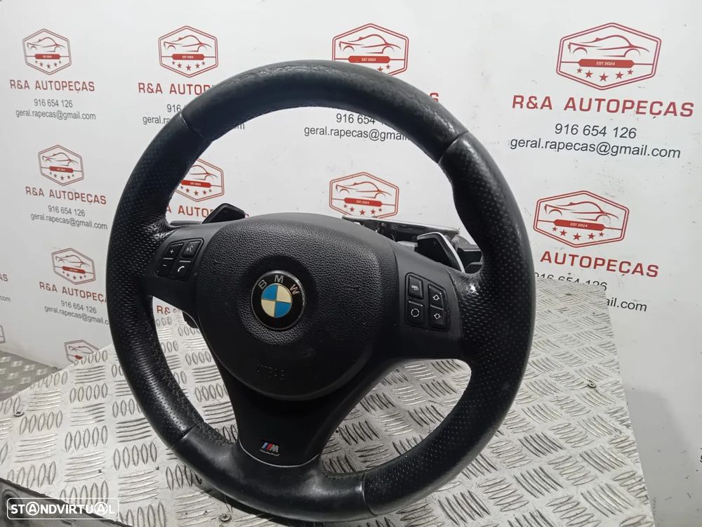 Volante BMW Série Original3 E92 E93 Com Patilhas Pack M Original - 6