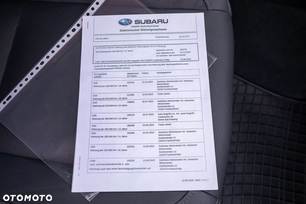 Subaru Outback 2.0 D Comfort AT - 23