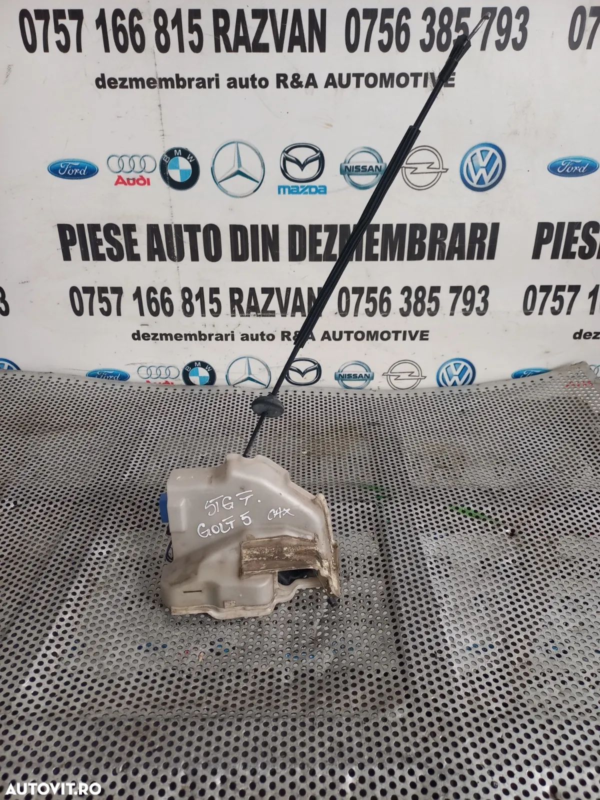 Broasca Blocator Incuietoare Usa Stanga Fata Vw Golf 5 Volan Stanga An 2005-2006-2007-2008-2009-201 - 1