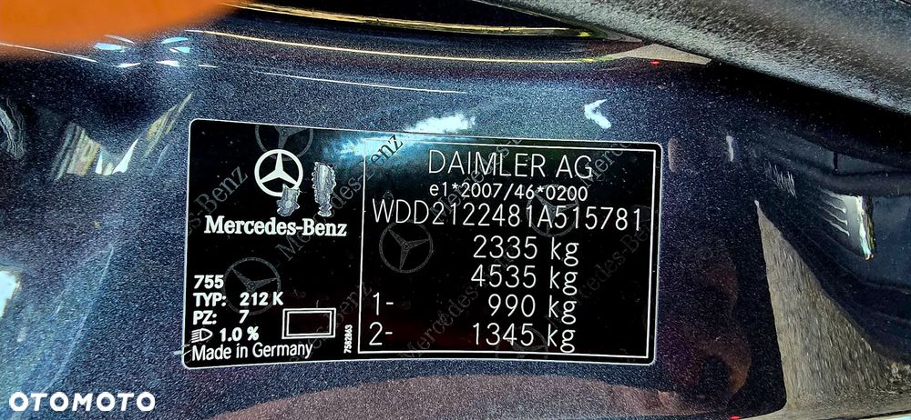 Mercedes-Benz Klasa E - 34