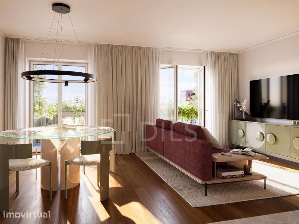 Apartamento T2, com lugar de estacionamento, em novo empreendimento... - Grande imagem: 5/46