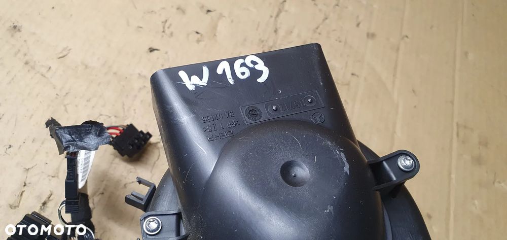 Wentylator dmuchawa nagrzewnica tył Mercedes ML W163 A1638300308 - 10
